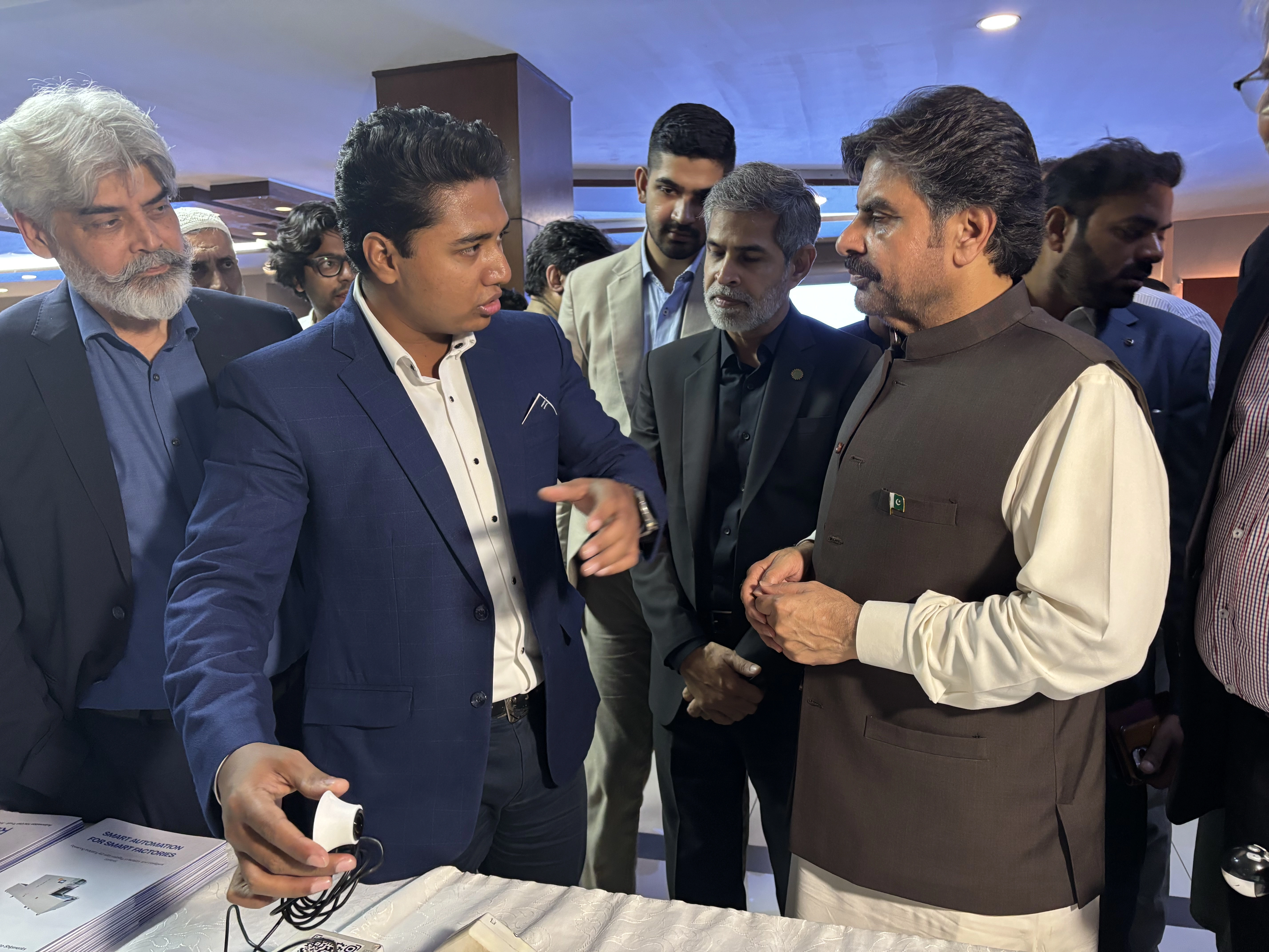Minister Nasir Hussain Shah